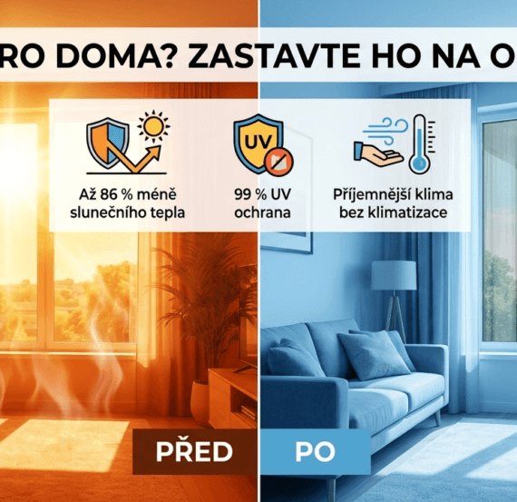 Protisluneční fólie pro okna