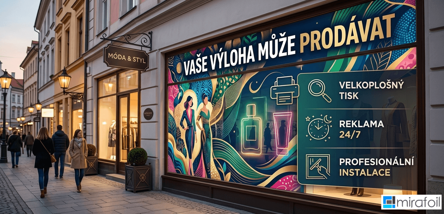 Reklamní fólie / velkoplošný tisk