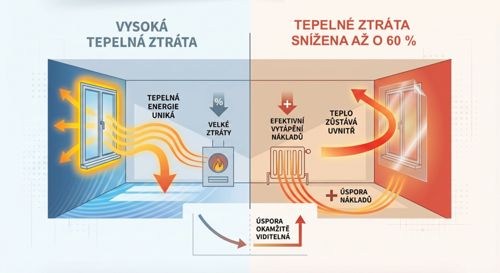 Tepelná izolace oken