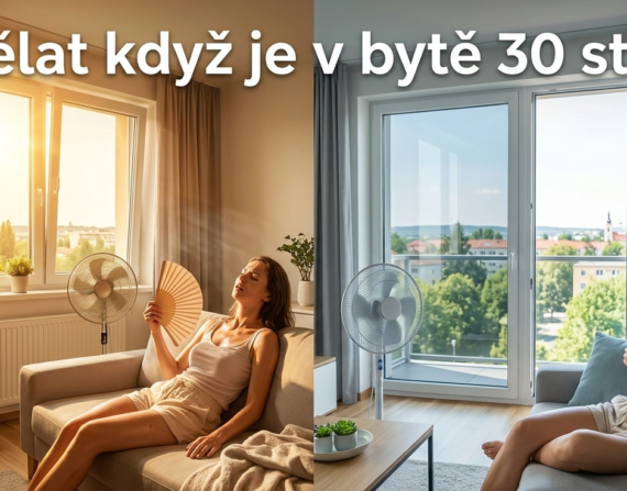 Co dělat když je v bytě 30 stupňů
