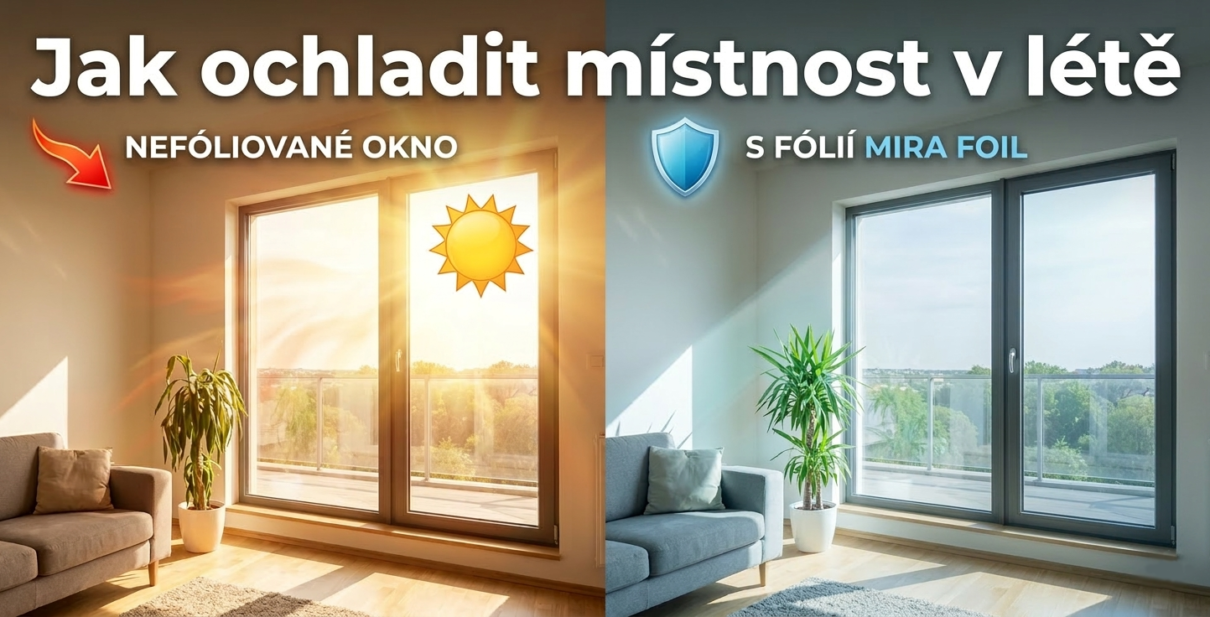 Jak ochladit místnost v létě