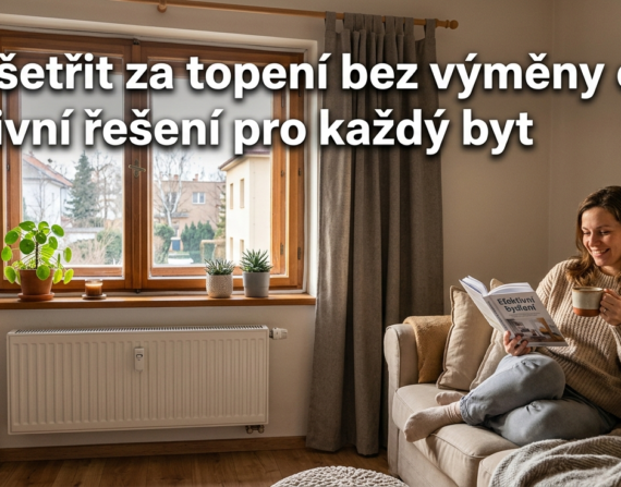 Jak ušetřit za topení bez výměny oken: efektivní řešení pro každý byt