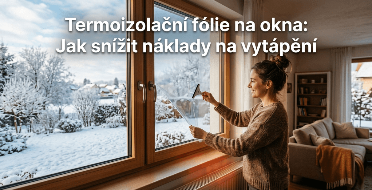 Termoizolační fólie na okna: Jak snížit náklady na vytápění