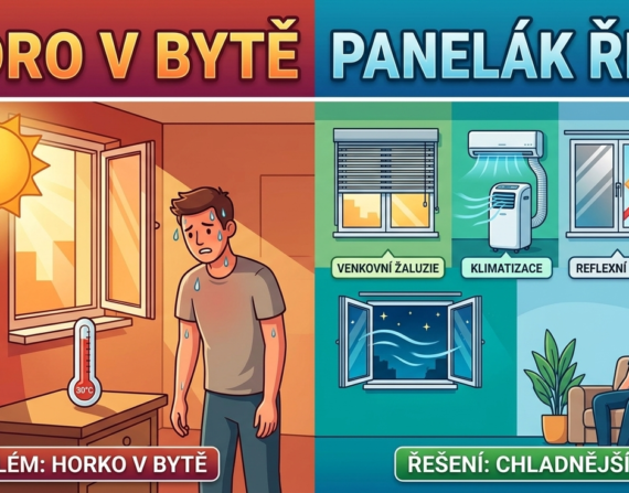 Vedro v bytě panelák řešení